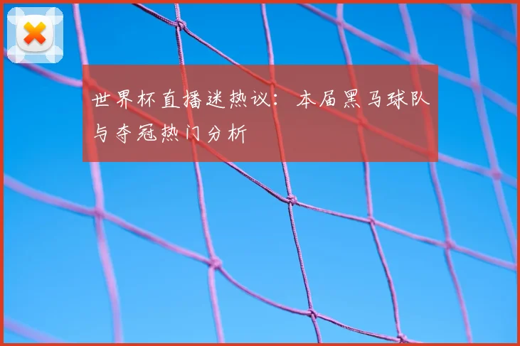 世界杯直播迷热议：本届黑马球队与夺冠热门分析